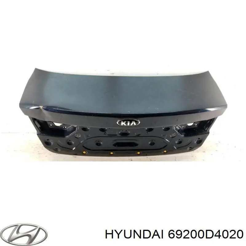 Klapa bagażnika KIA Optima IV sedana (JF) (2015 - 2026) cena, od 406,53 USD