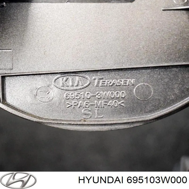 Do koszyka Klapka wlewu paliwa KIA Sportage III SL