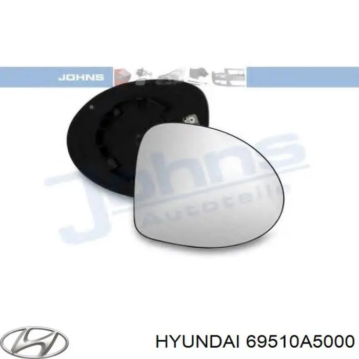 69510A5000 Hyundai/Kia Klapka wlewu paliwa