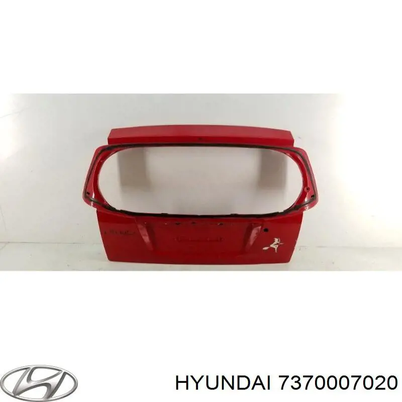 7370007020 Hyundai/Kia Drzwi tylne (bagażnika 3/5)