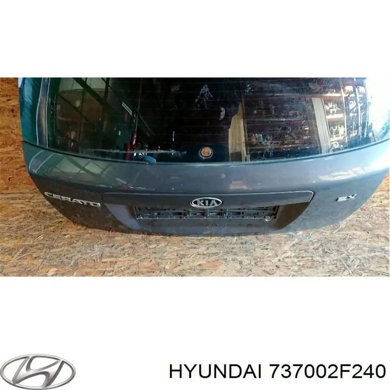 Drzwi tylne (bagażnika 3/5) KIA Cerato I hatchback (LD) (2004 - 2007) cena, od 209,81 USD