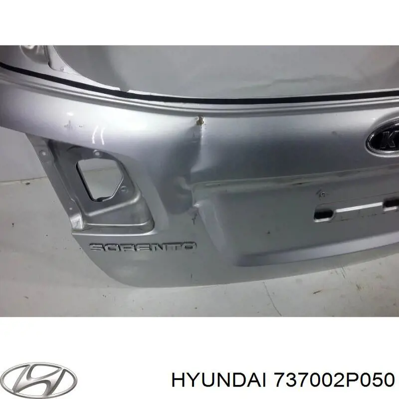 Drzwi tylne (bagażnika 3/5) 737002P050 Hyundai/Kia