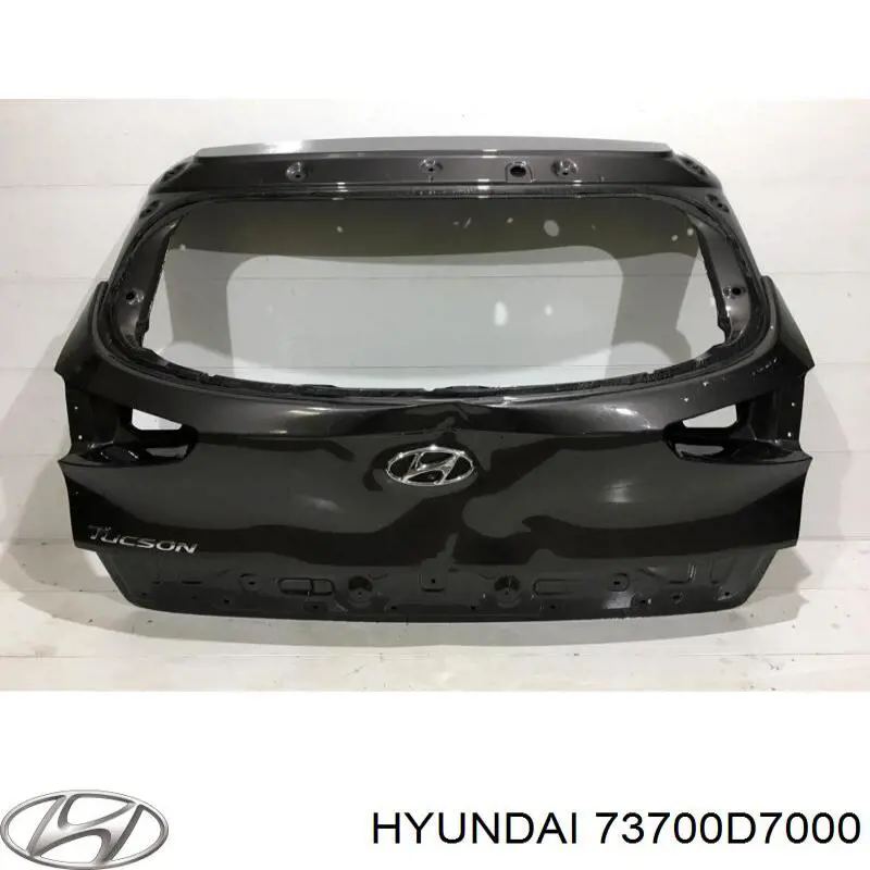 Drzwi tylne (bagażnika 3/5) do Hyundai Tucson III TL