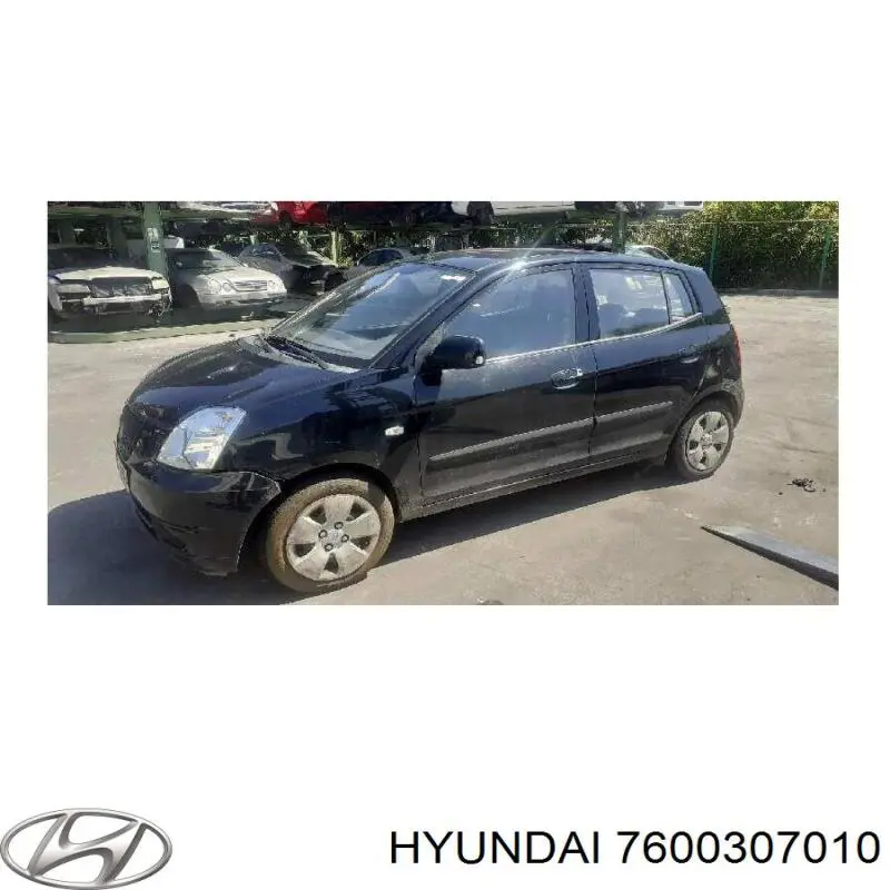 Drzwi przednie lewe KIA Picanto I hatchback (BA) (2003 - 2007) cena, od 216,45 USD