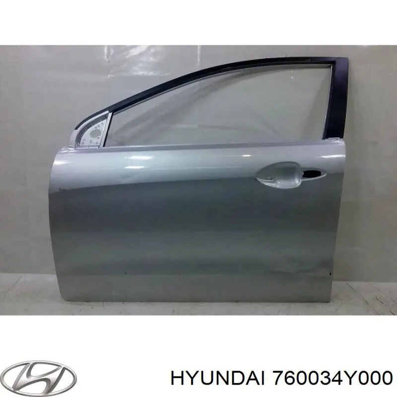 Do koszyka 760034Y000 Hyundai/Kia Drzwi przednie lewe