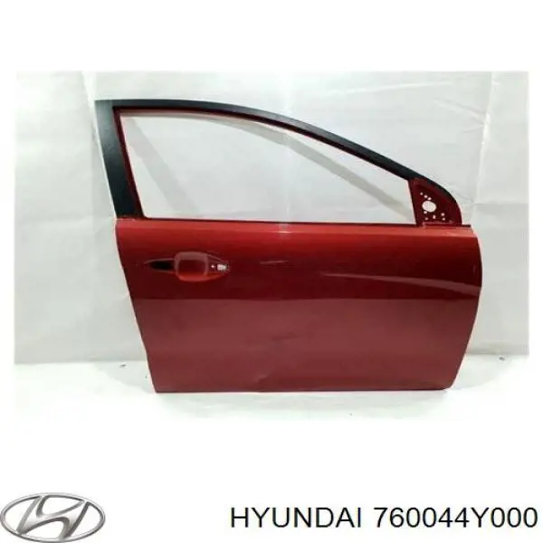 760044Y000 Hyundai/Kia Drzwi przednie prawe