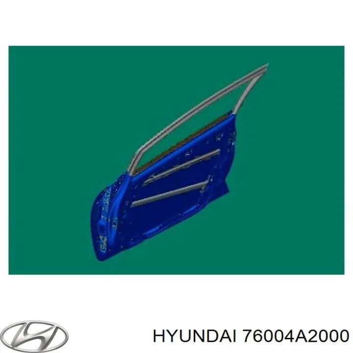 Drzwi przednie prawe Hyundai/Kia 76004A2000 cena, od 624,84 USD