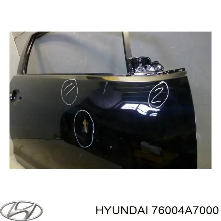 Drzwi przednie prawe do KIA Cerato III YD
