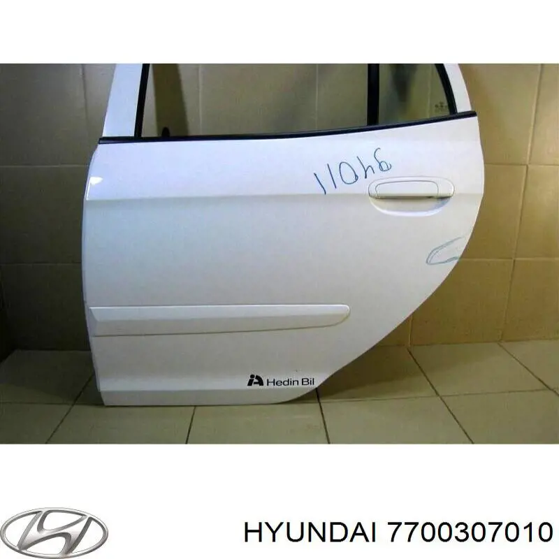 Drzwi tylne lewe do KIA Picanto I BA