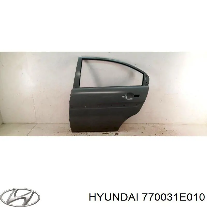 Drzwi tylne lewe Hyundai Accent III sedana (MC) (2005 - 2012) cena, od 194,52 USD