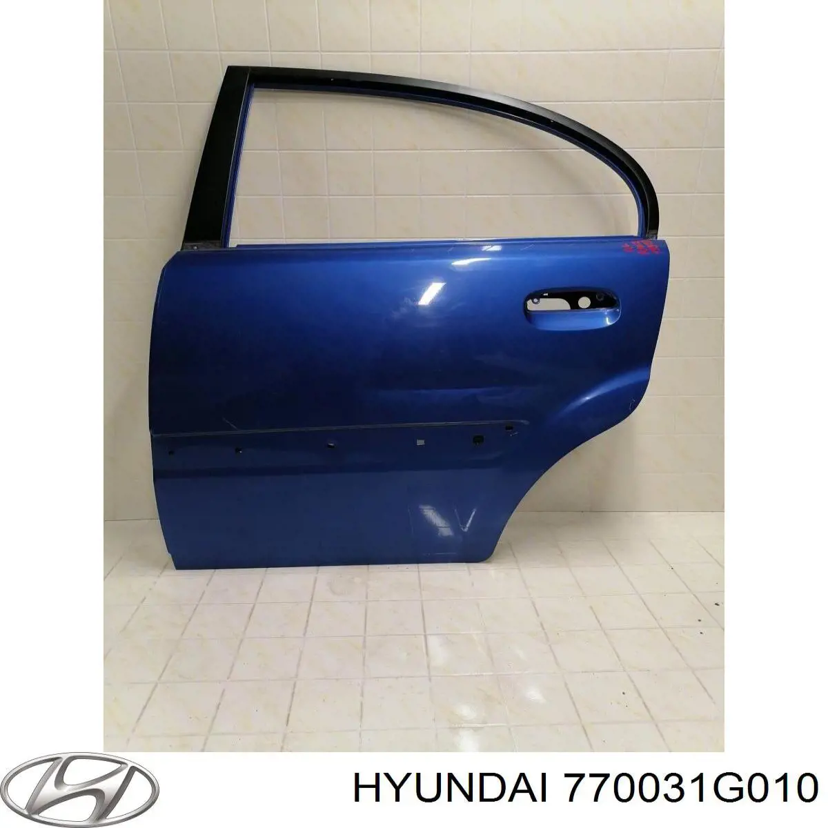 Drzwi tylne lewe do KIA Rio II JB