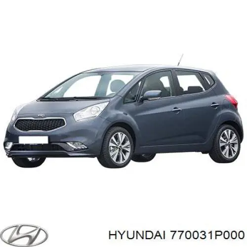 770031P000 Hyundai/Kia drzwi tylne lewe