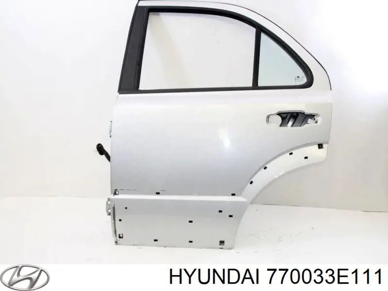 Drzwi tylne lewe do KIA Sorento I JC