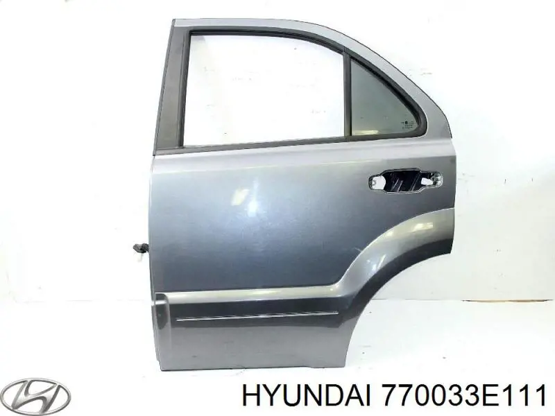 Do koszyka Drzwi tylne lewe KIA Sorento I JC