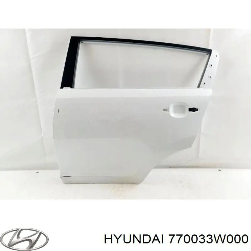 770033W000 Hyundai/Kia Drzwi tylne lewe
