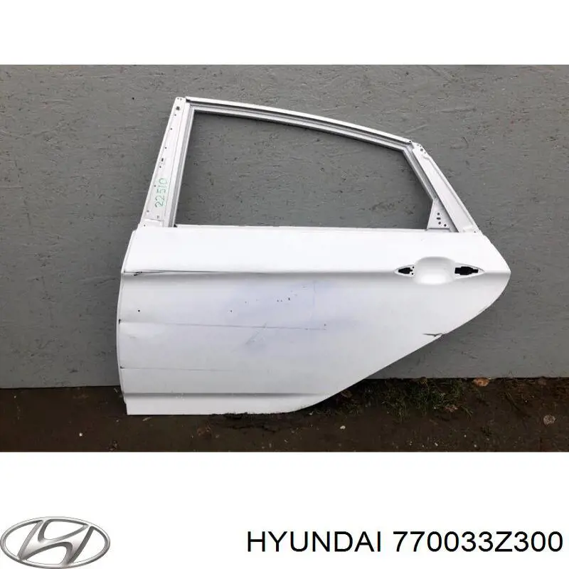 Drzwi tylne lewe do Hyundai I40 I VF