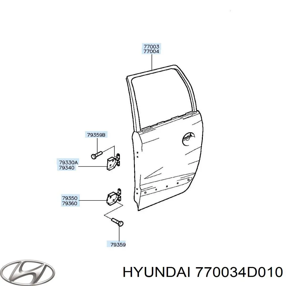 Do koszyka Drzwi tylne lewe KIA Carnival III VQ