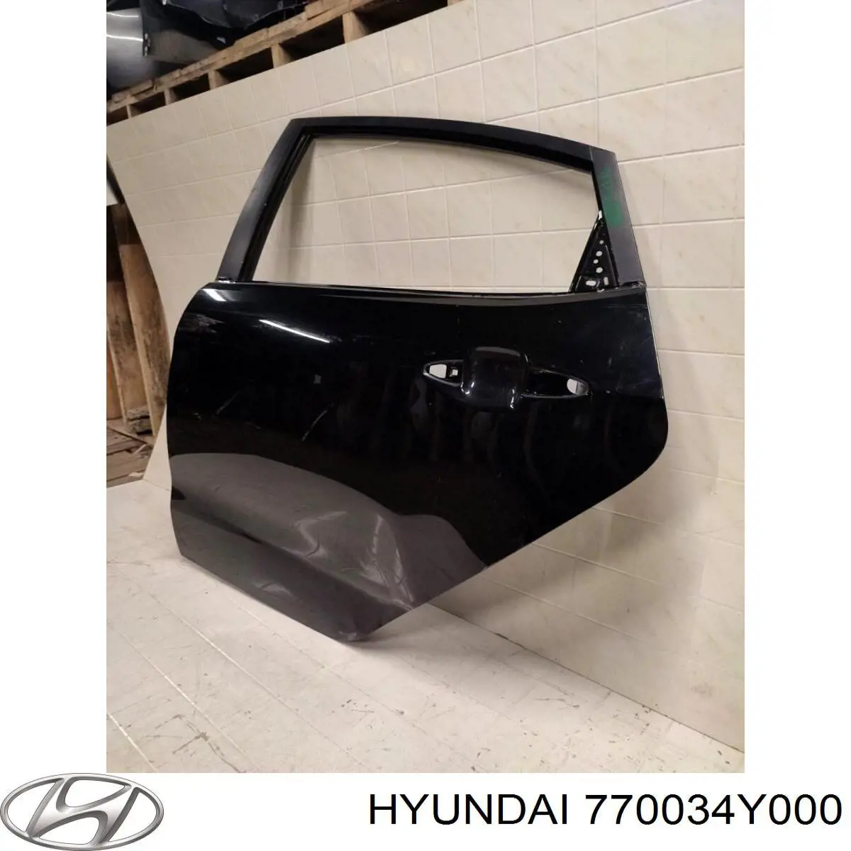 Drzwi tylne lewe 770034Y000 Hyundai/Kia