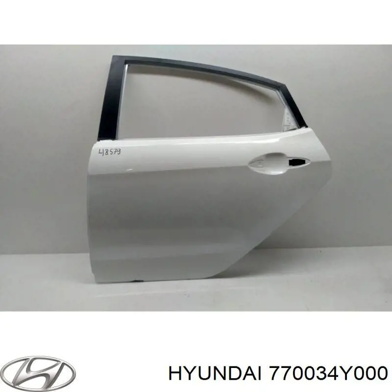 Drzwi tylne lewe Hyundai/Kia 770034Y000 cena, od 245,42 USD
