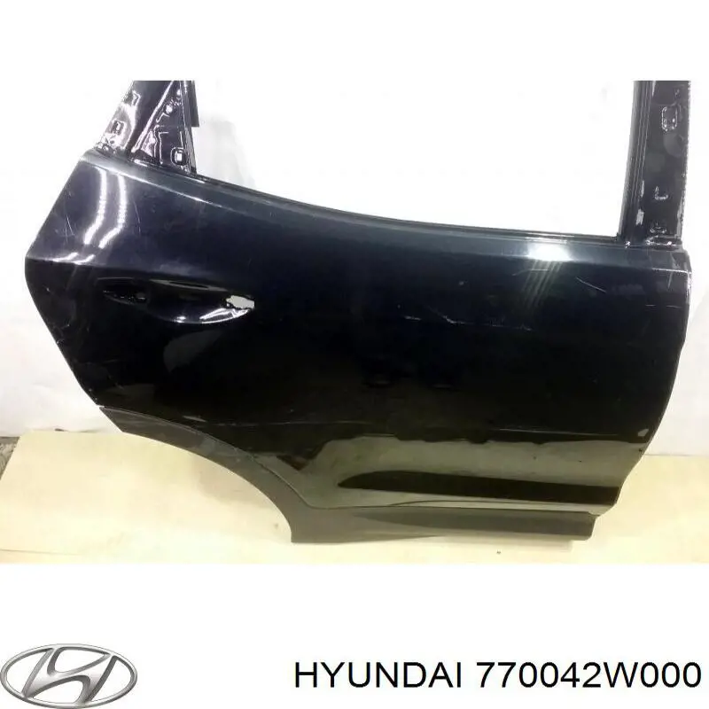  Drzwi tylne prawe Hyundai Santa Fe 3