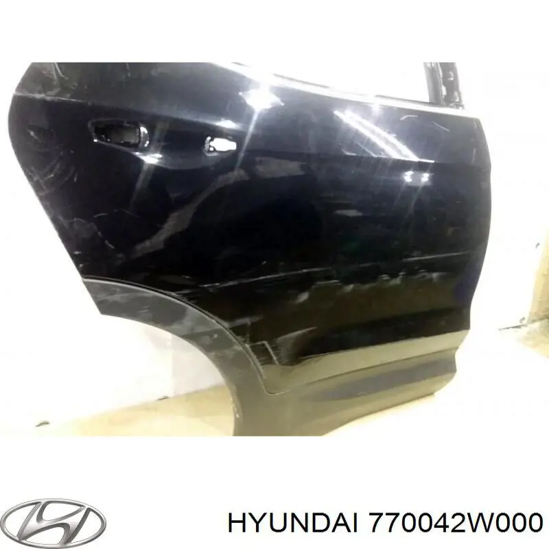 Drzwi tylne prawe Hyundai Santa Fe III SUV (DM) (2012 - 2018) cena, od 884,35 USD