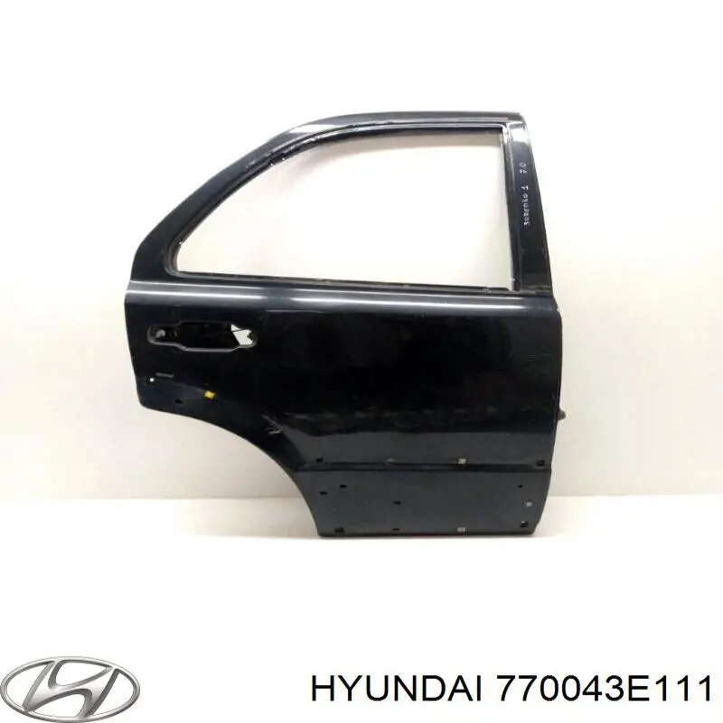 770043E111 Hyundai/Kia Drzwi tylne prawe