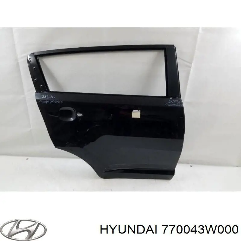 770043W000 Hyundai/Kia Drzwi tylne prawe