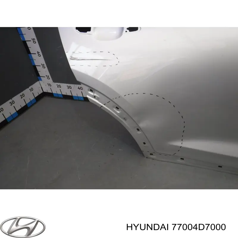 Drzwi tylne prawe do Hyundai Tucson III TL
