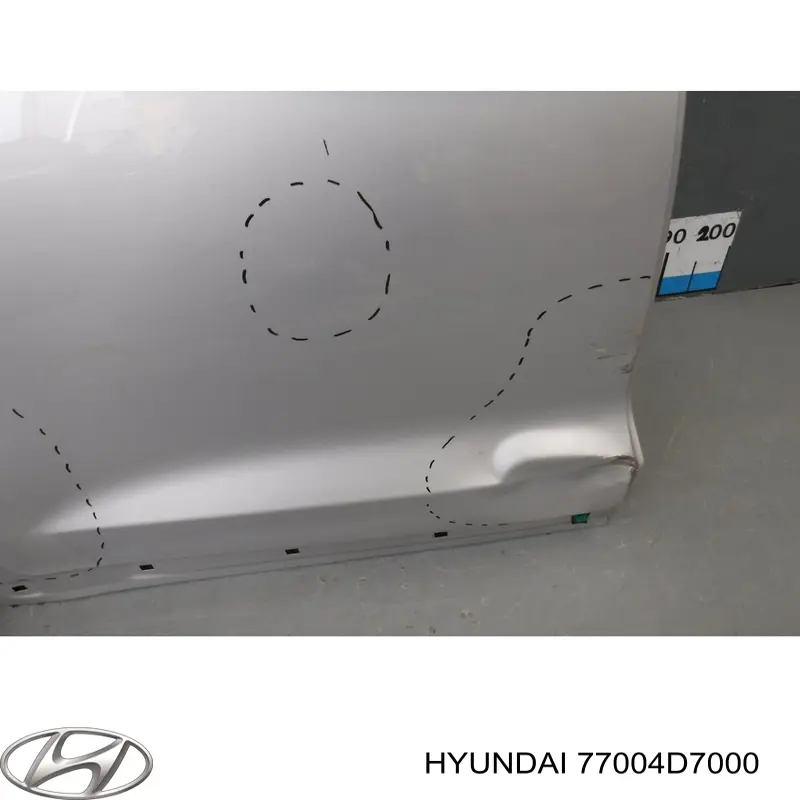 Drzwi tylne prawe Hyundai Tucson III SUV (TL) (2015 - 2023) cena, od 643,57 USD