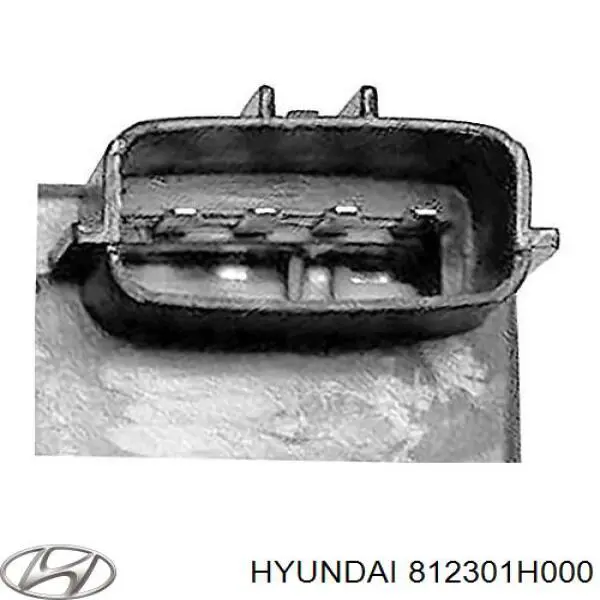 Do koszyka 812301H000 Hyundai/Kia Zamek klapy bagażnika (3/5 drzwi tylnych)