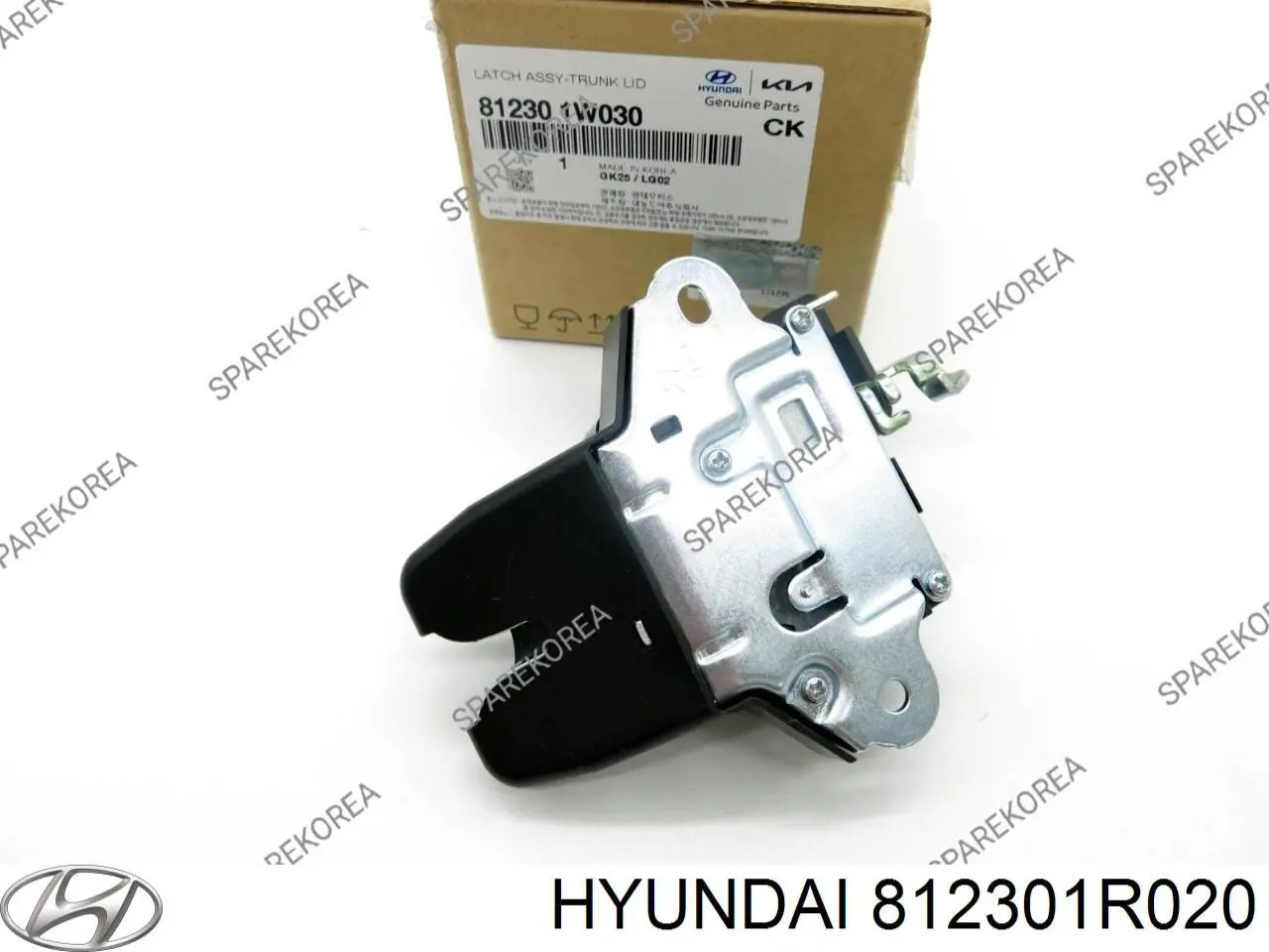 812301R020 Hyundai/Kia Zamek klapy bagażnika (3/5 drzwi tylnych)