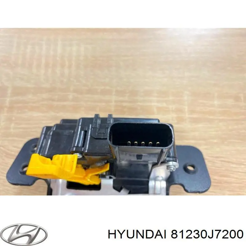 Zamek klapy bagażnika (3/5 drzwi tylnych) Hyundai/Kia 81230J7200 cena, od 71,51 USD