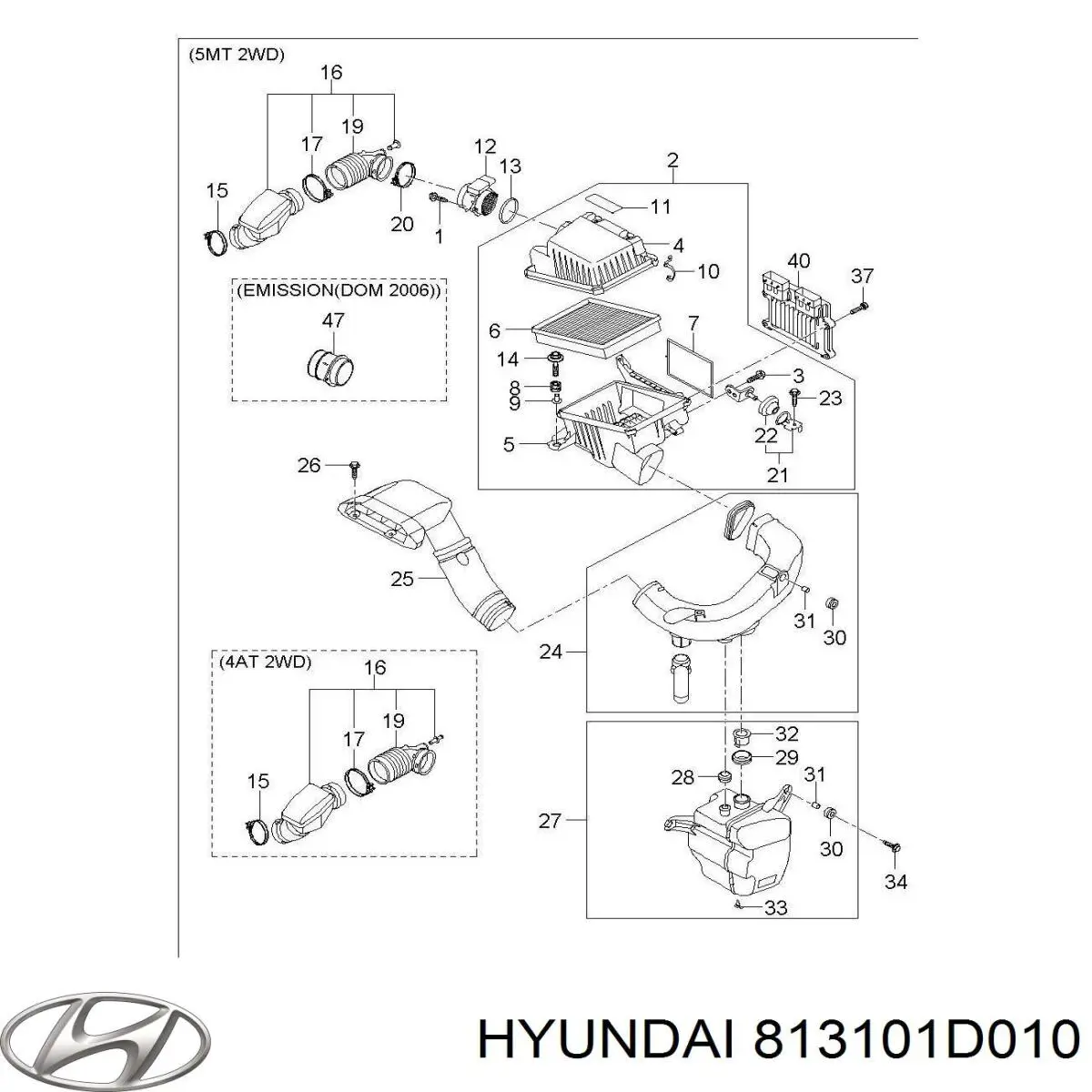 Zamek drzwi przednich lewych KIA Carens II minivan (FG) (2006 - 2013) cena, od 77,33 USD