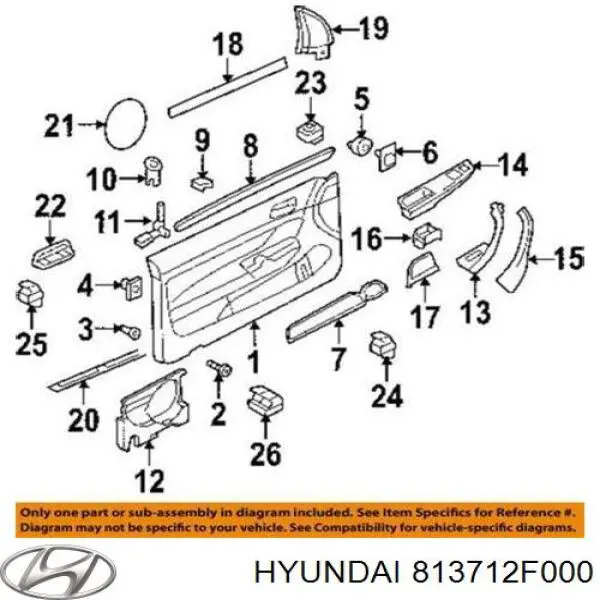Linka (cięgno) otwierania zamka drzwi przednich lewych Q3740689 Q-fix