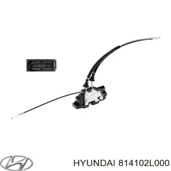 Zamek drzwi tylnych lewych Hyundai/Kia 814102L000 cena, od 56,18 USD
