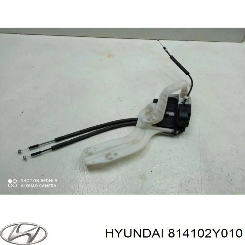 814102Y010 Hyundai/Kia Zamek drzwi tylnych lewych