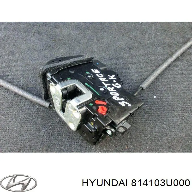 814103U000 Hyundai/Kia Zamek drzwi tylnych lewych