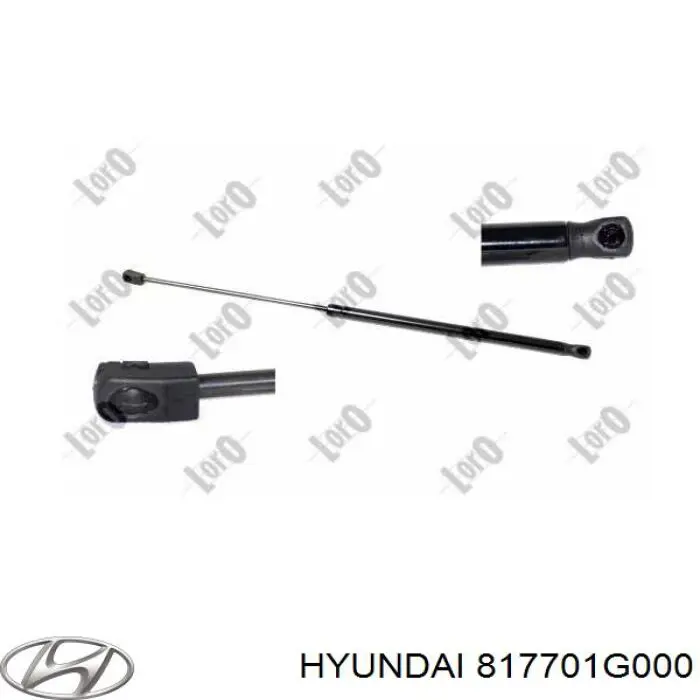 817701G000 Hyundai/Kia Amortyzator klapy bagażnika (3/5 drzwi-tylnych)