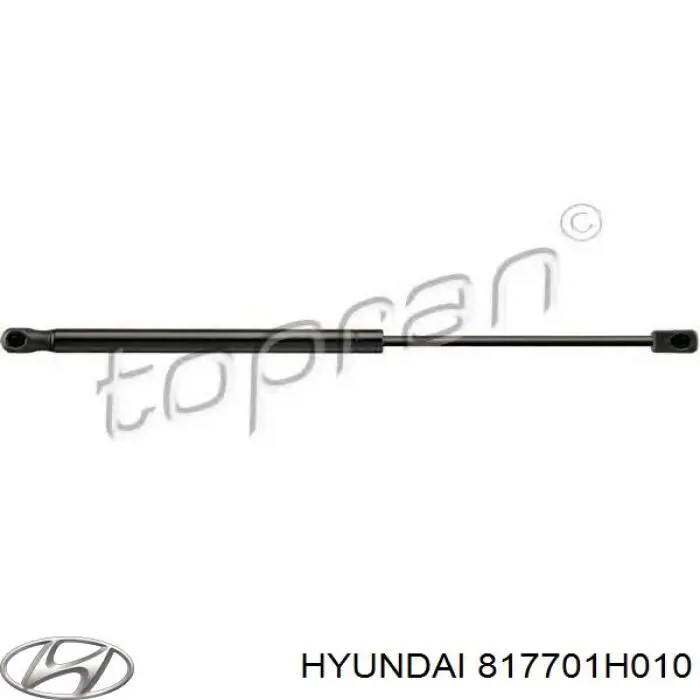 Do koszyka 817701H010 Hyundai/Kia Amortyzator klapy bagażnika (3/5 drzwi-tylnych)