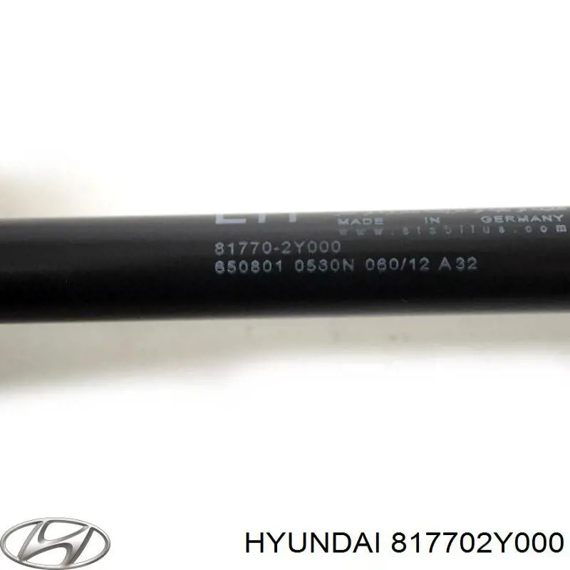 817702Y000 Hyundai/Kia Amortyzator klapy bagażnika (3/5 drzwi-tylnych)