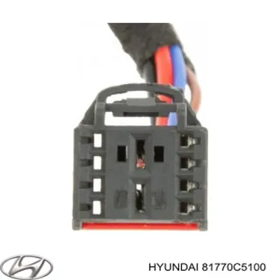 81770C5100 Hyundai/Kia Amortyzator klapy bagażnika (3/5 drzwi-tylnych)