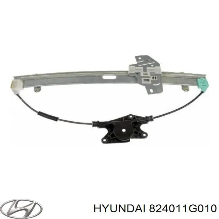 824011G010 Hyundai/Kia Mechanizm podnoszenia szyby drzwi przednich lewych