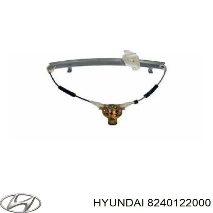 Mechanizm podnoszenia szyby drzwi przednich lewych Hyundai/Kia 8240122000 cena, od 48,90 USD