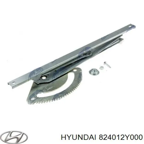 824012Y000 Hyundai/Kia Mechanizm podnoszenia szyby drzwi przednich lewych