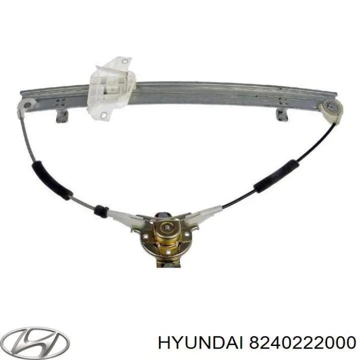 Mechanizm podnoszenia szyby drzwi przednich prawych Hyundai/Kia 8240222000 cena, od 47,10 USD