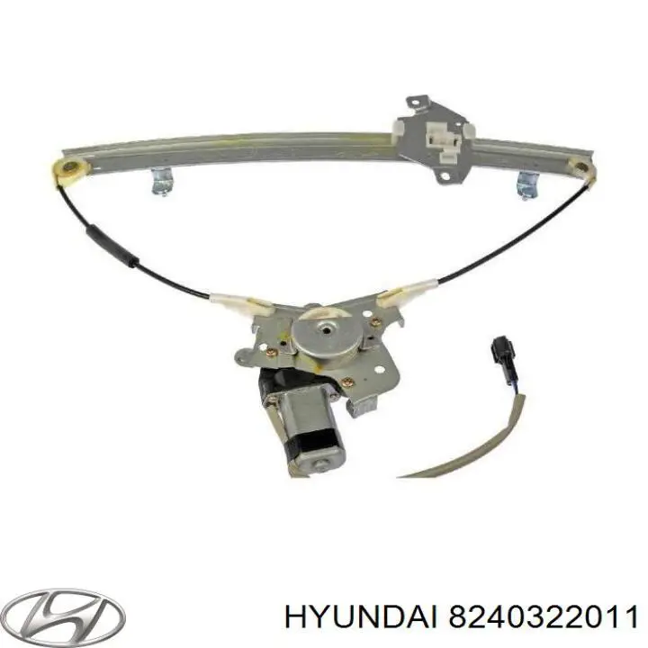 Mechanizm podnoszenia szyby drzwi przednich lewych Hyundai/Kia 8240322011 cena, od 64,42 USD