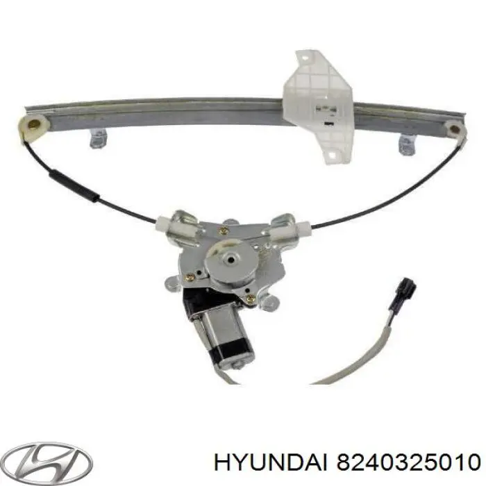 Do koszyka Mechanizm podnoszenia szyby drzwi przednich lewych Hyundai Accent II LC