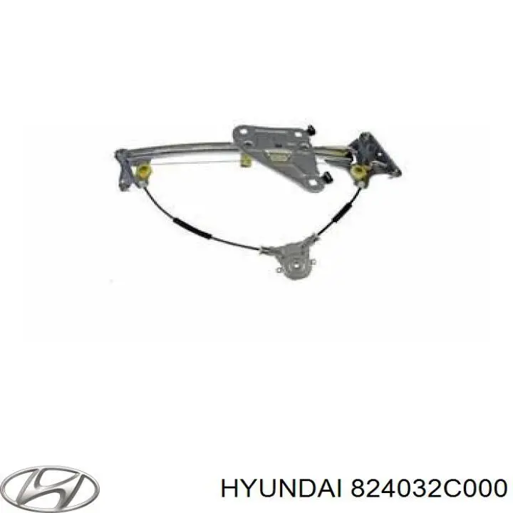Mechanizm podnoszenia szyby drzwi przednich lewych Hyundai/Kia 824032C000 cena, od 104,35 USD