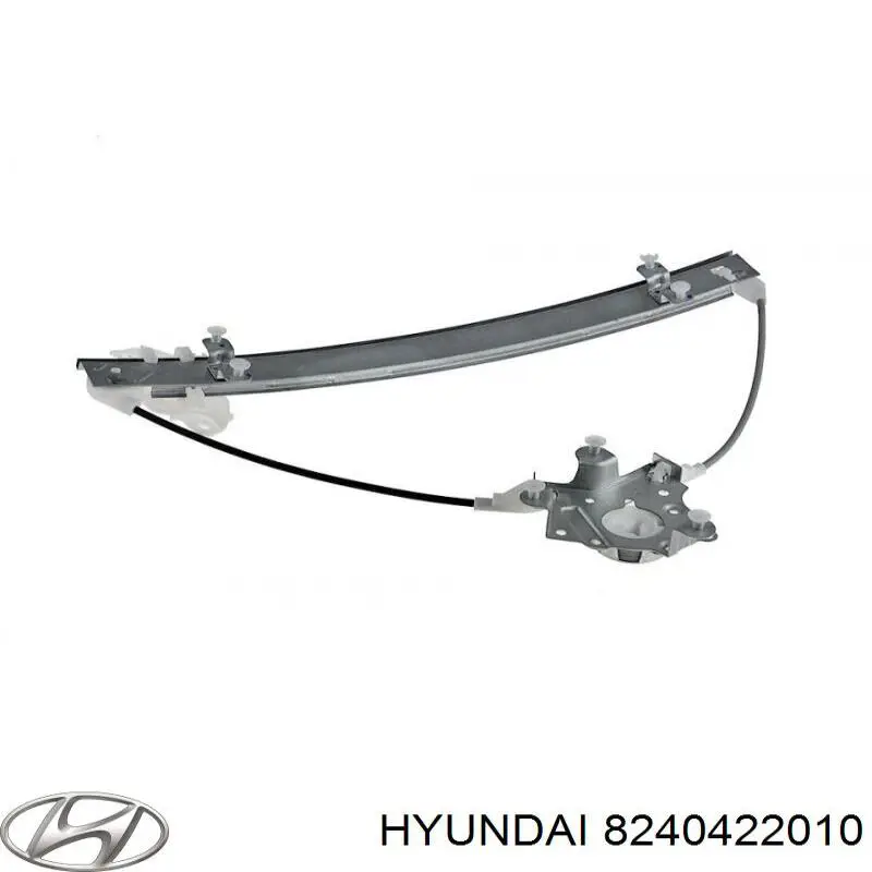 Do koszyka 8240422010 Hyundai/Kia Mechanizm podnoszenia szyby drzwi przednich prawych