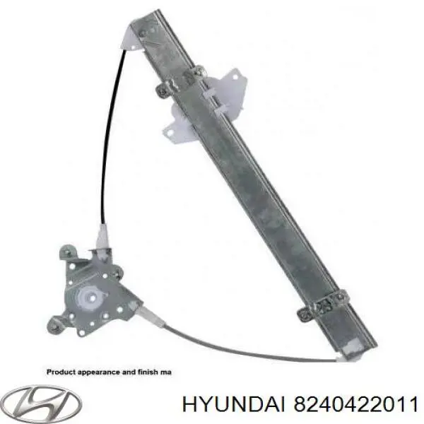 Mechanizm podnoszenia szyby drzwi przednich prawych Hyundai/Kia 8240422011 cena, od 63,02 USD
